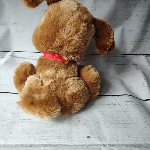 Hallmark Love Ya Plush Brown Puppy Sound Animated Ears Move 8" tested and works - Picture 6 of 9